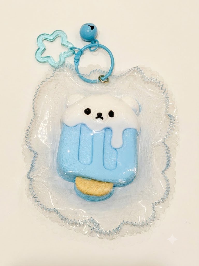 Blue Bear Lolly Squishy Plush Toy