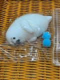Cute White Seal Squishy Plush Toy