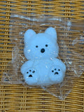 Cute White Dog Squishy Plush Toy