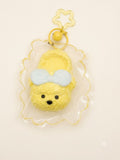 Cheerful Yellow Dog Slipper Squishy