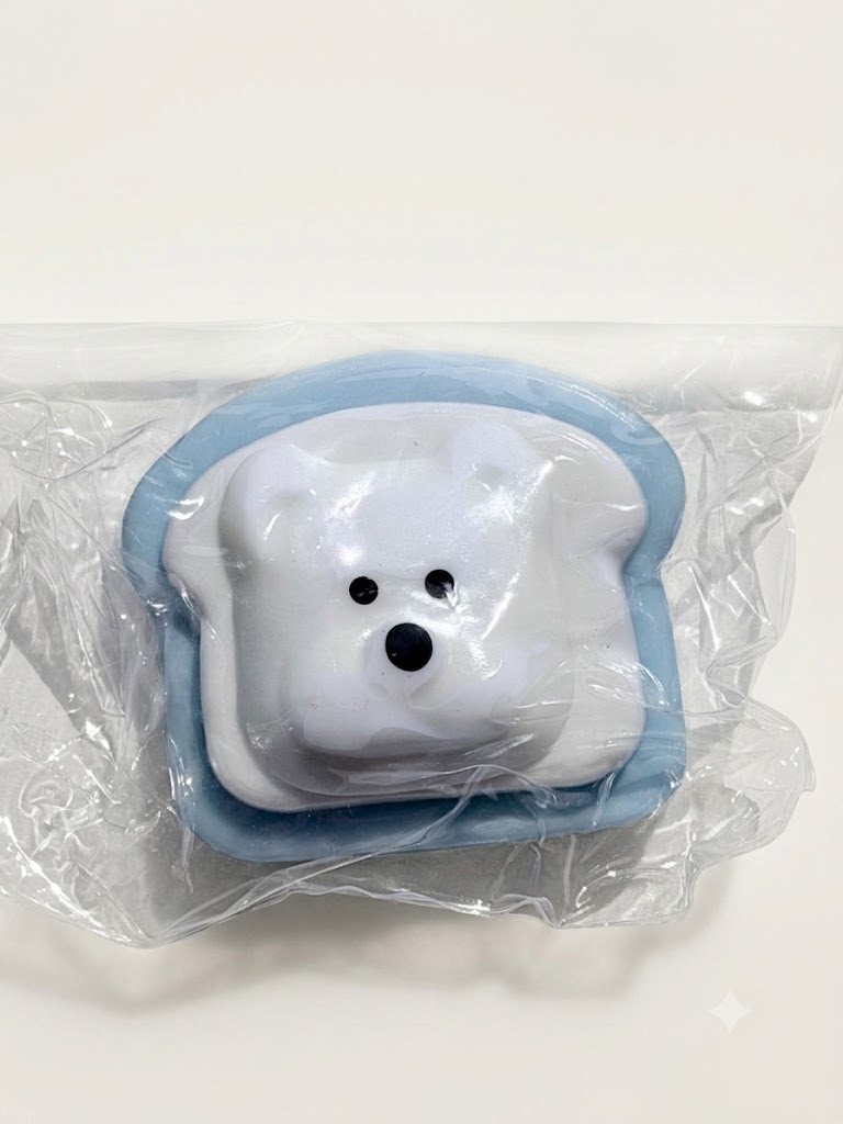Blue Dog Toast Squishy Plush Toy