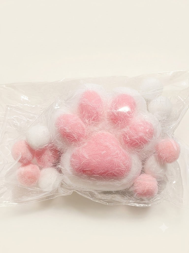 White Paw Tabba Small Squishy Plush