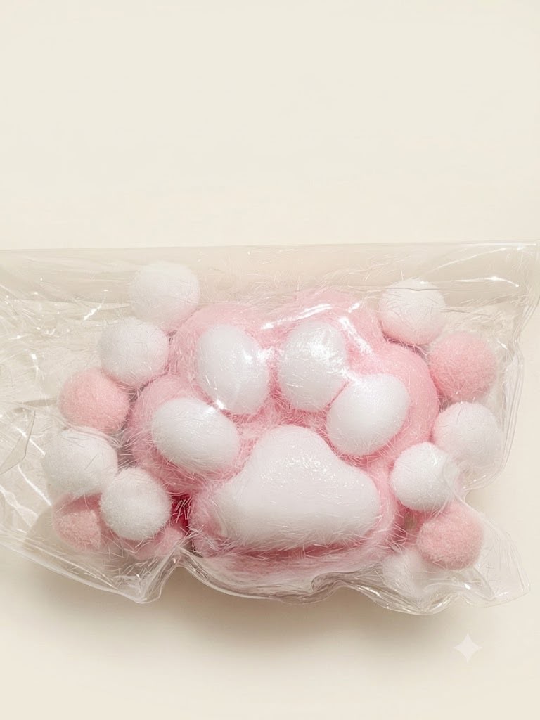 Pink Paw Tabba Small Squishy Plush