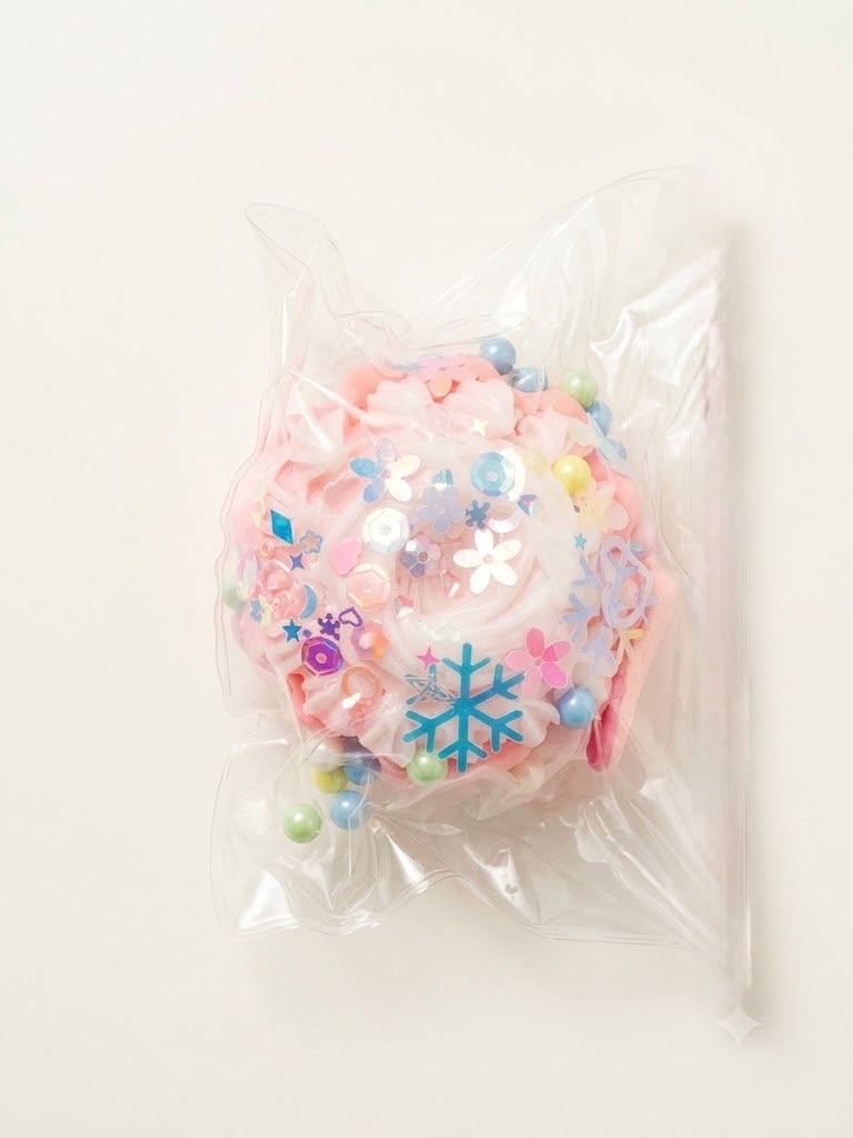 Pink Cupcake Tabba Squishy Plush Toy