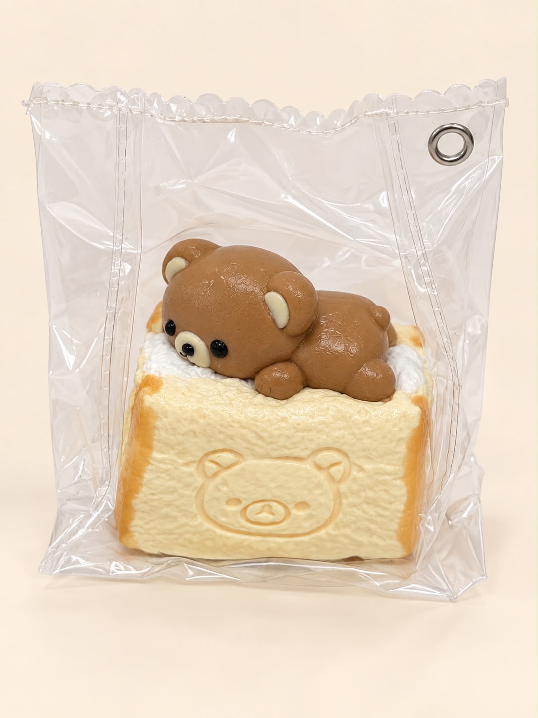 Bear on Toast Loaf Squishy
