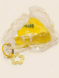 Sunny Yellow Peach Cake Squishy Plush